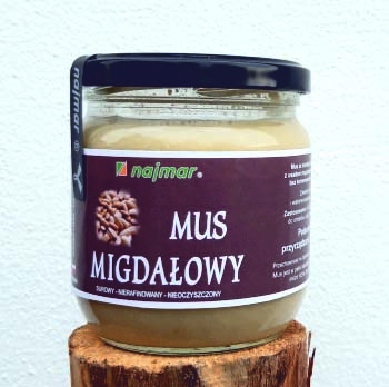 Mus migdałowy krem